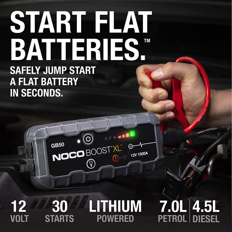 Noco GB50 Boost XL 12v 1500A Lithium Portable Car Battery Jump Starter