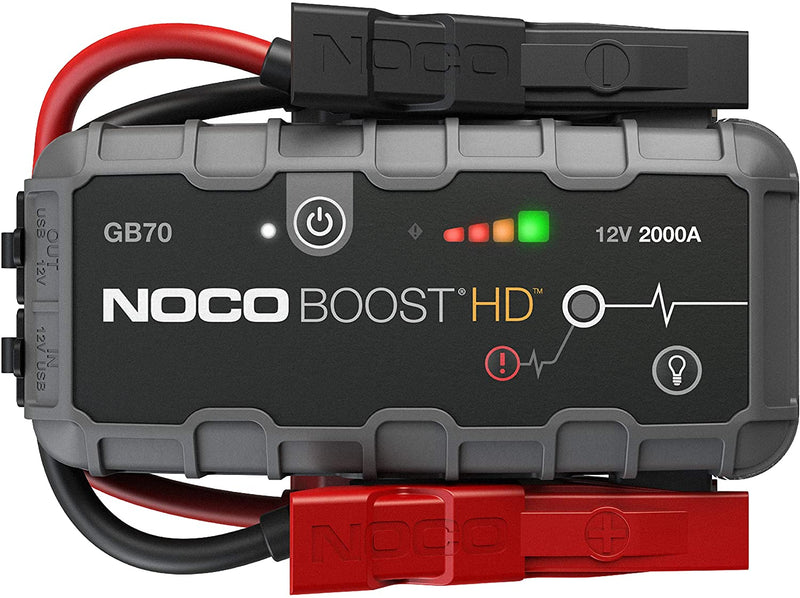 NOCO GB70 BOOST HD 12v 2000A Lithium Car 4x4 Van Battery Jump Starter
