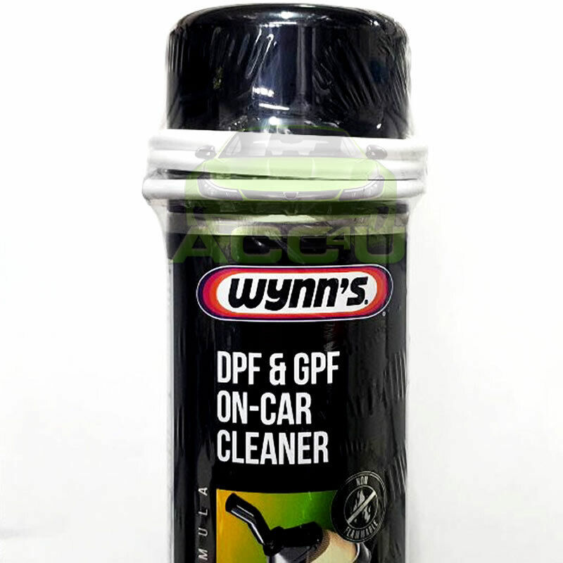 2x Wynns DPF GPF Petrol Diesel Engine Particulate Filter Cleaner Spray +Caps