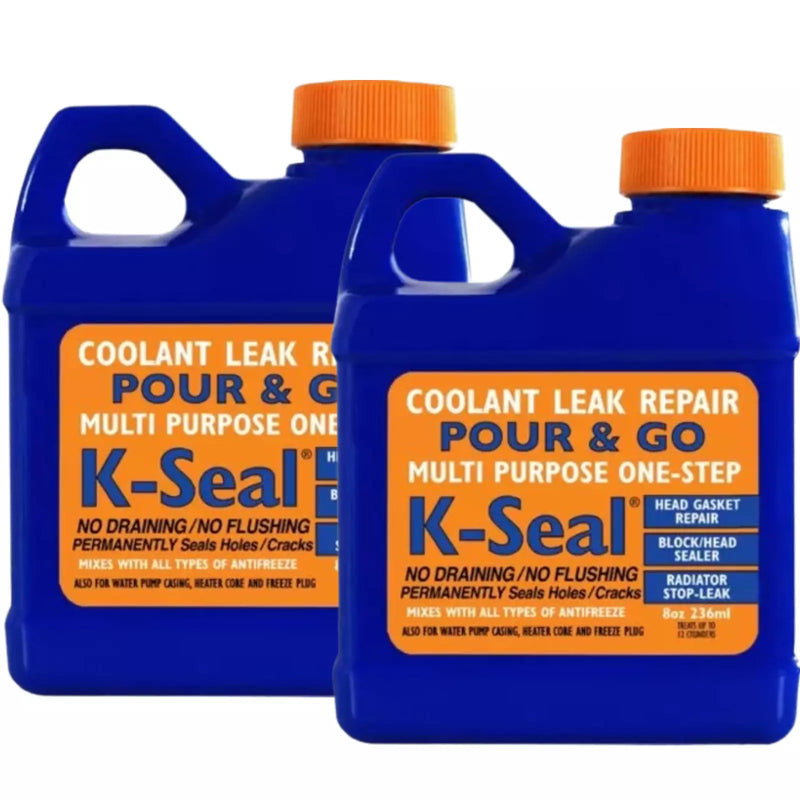 2x K-Seal Engine Block Cylinder Repair Head Gaskets Radiators Sealer 236ml