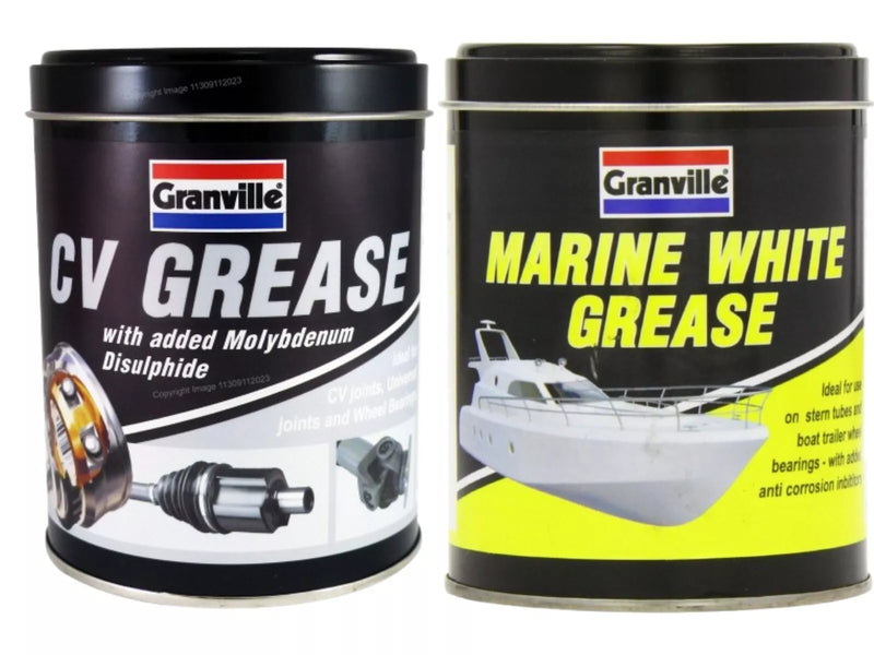 Granville Grease. Multi Purpose, CV, Copper, Red Rubber, Marine, Ceramic 500g