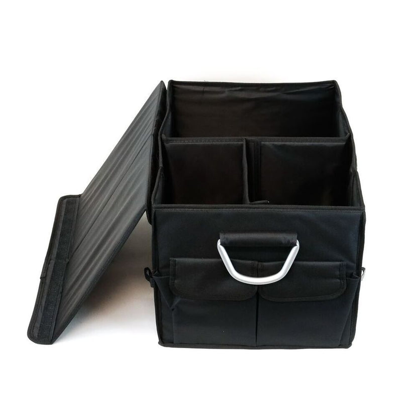 Large Car Boot Organiser Foldable Storage Bag Tools Holder For Traveling  +Caps