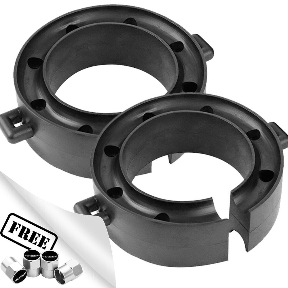 Caravan Towing Rear Suspension Coil Spring Rubber Spacers Assistor Kit LWACC43 +Caps