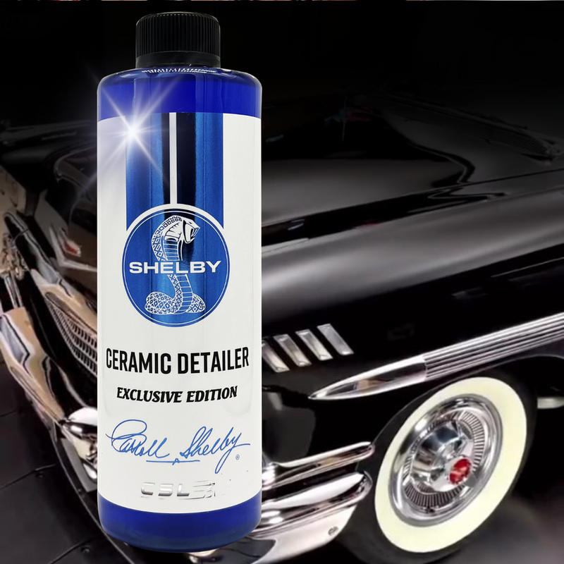 Shelby Cobra Car Ceramic Detailer Water Beading Gloss Coating Spray Licensed