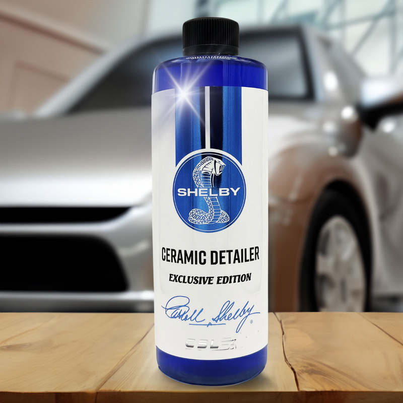 Shelby Cobra Car Ceramic Detailer Water Beading Gloss Coating Spray Licensed