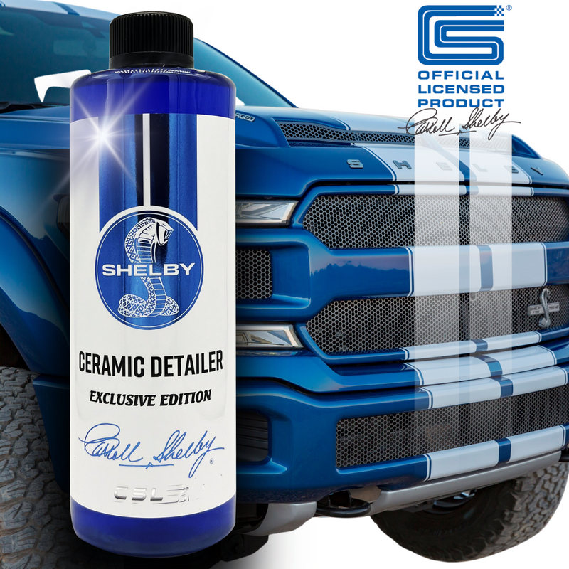 Shelby Cobra Car Ceramic Detailer Water Beading Gloss Coating Spray Licensed