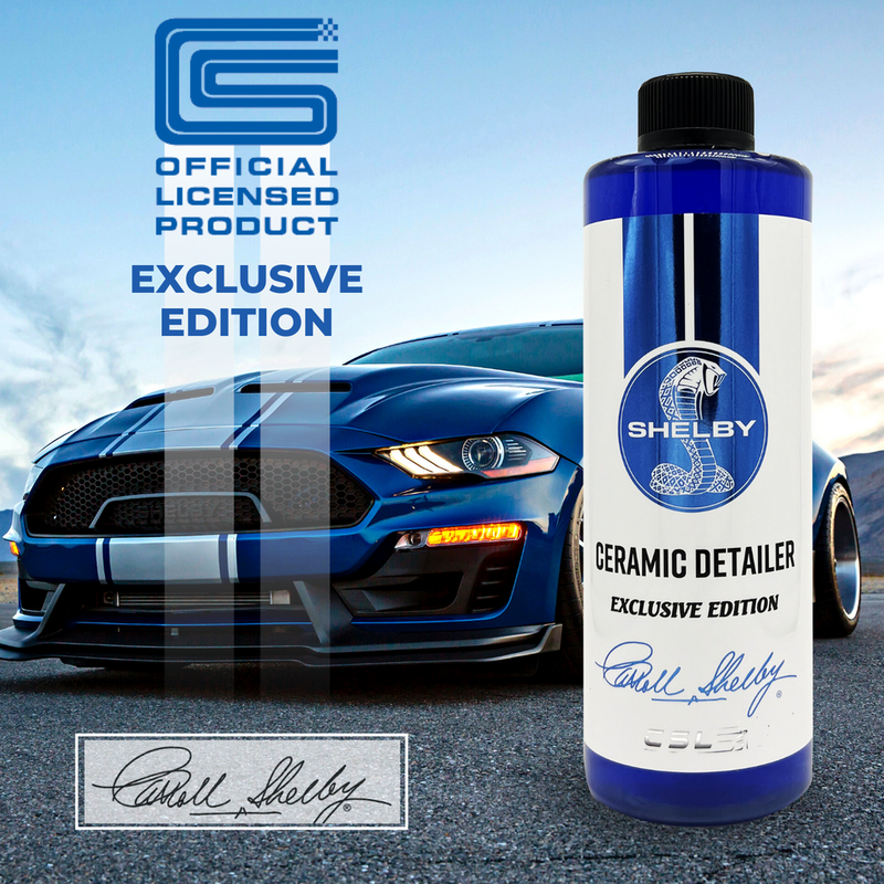 Shelby Cobra Car Ceramic Detailer Water Beading Gloss Coating Spray Licensed