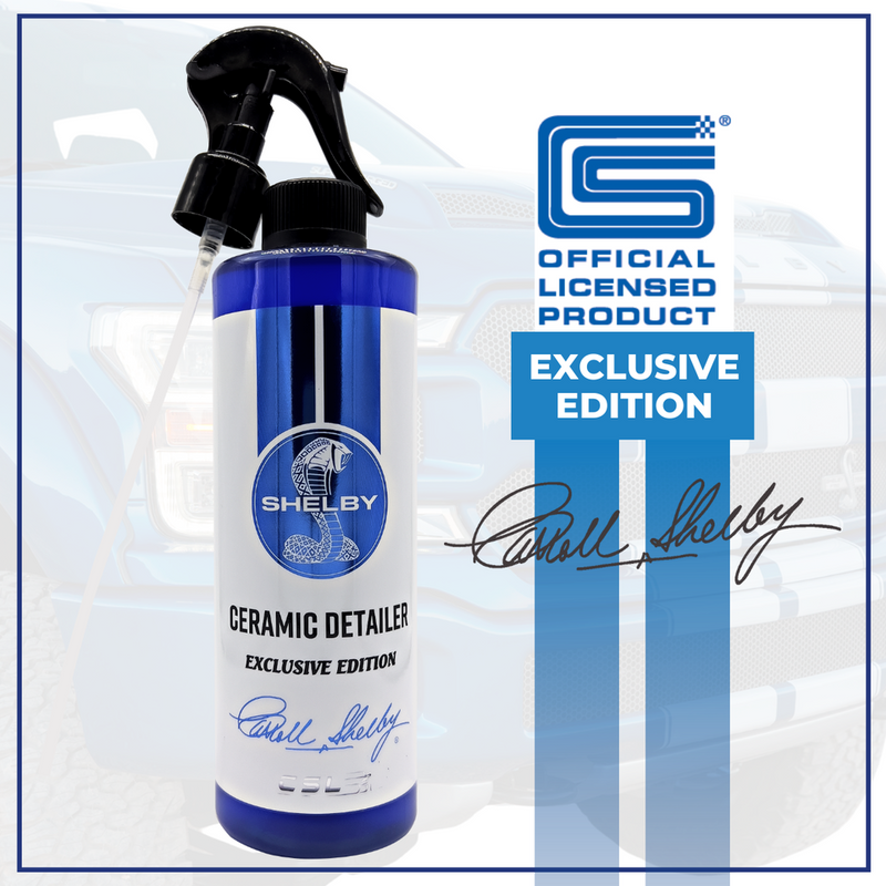 Shelby Cobra Car Ceramic Detailer Water Beading Gloss Coating Spray Licensed