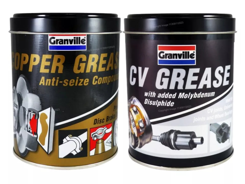 Granville Grease. Multi Purpose, CV, Copper, Red Rubber, Marine, Ceramic 500g