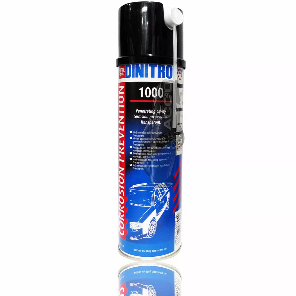 DINITROL 1000 Clear Cavity Car SPRAY Underbody Transparent Corrosion Protection