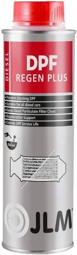 6x JLM DPF Regen Plus Diesel Cleaner Regeneration Support 250ml Spray Can + Caps