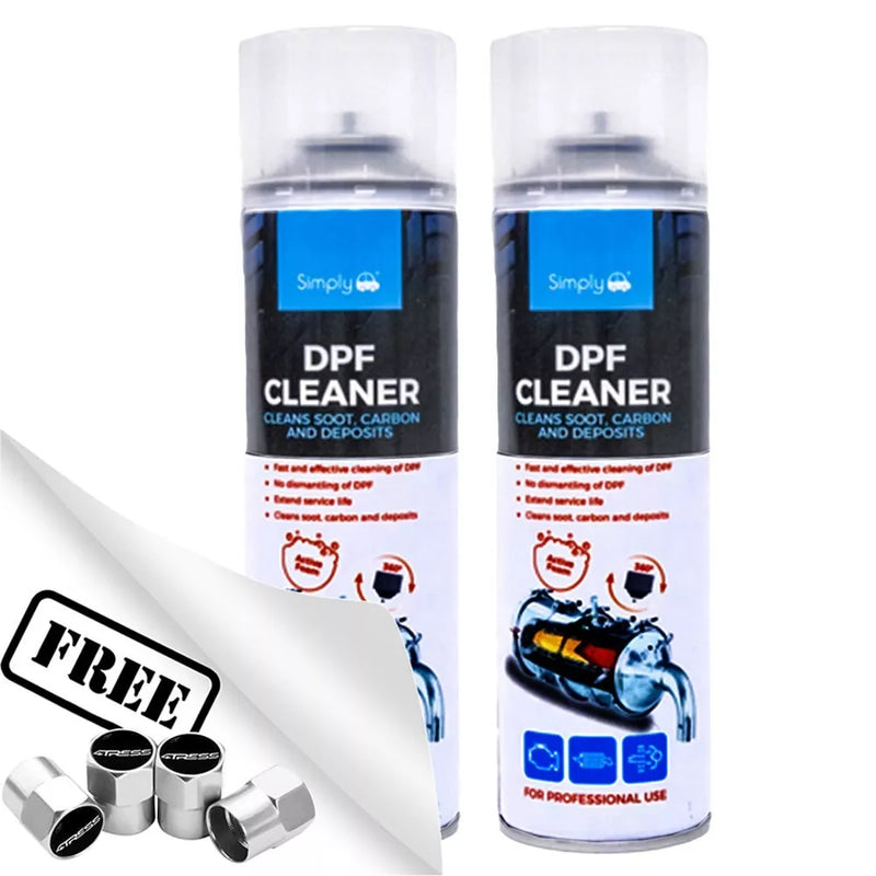 2x DPF Cleaner Diesel Particulate Filter Cleaner 500ML Aerosol Spray + CP