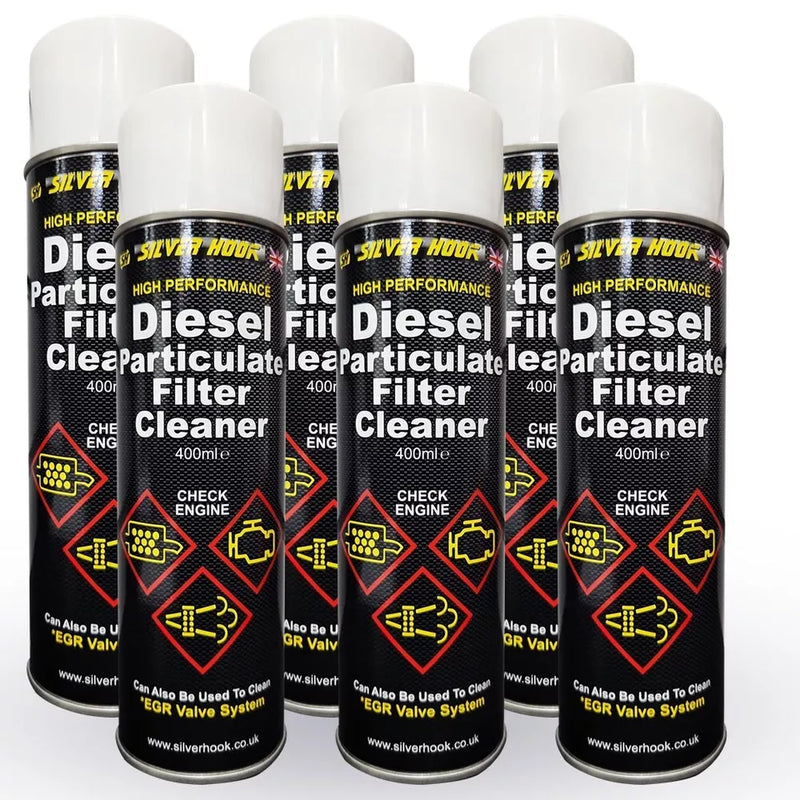 DPF Cleaner Diesel Particulate Filter Cleaner Aerosol Spray Can 400ml Silverhook