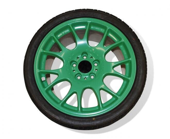 GREEN Alloy Wheels Peelable Plastic Spray Paint Film Coating Foliatec +Caps