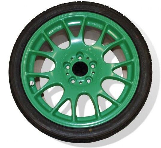 GREEN Alloy Wheels Peelable Plastic Spray Paint Film Coating Foliatec +Caps