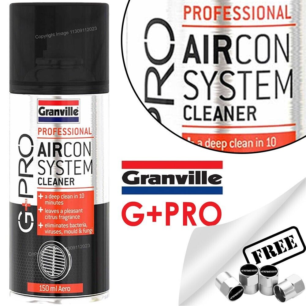 G+PRO Professional Car AC Interior Air Aircon System Cleaner Spray Bomb +Caps