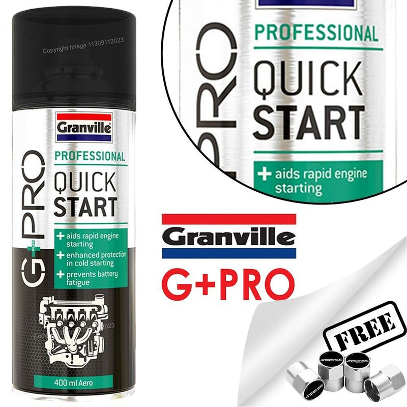 G+PRO Quick Easy Cold Damp Start Spray For Petrol Diesel Car Engine + Caps