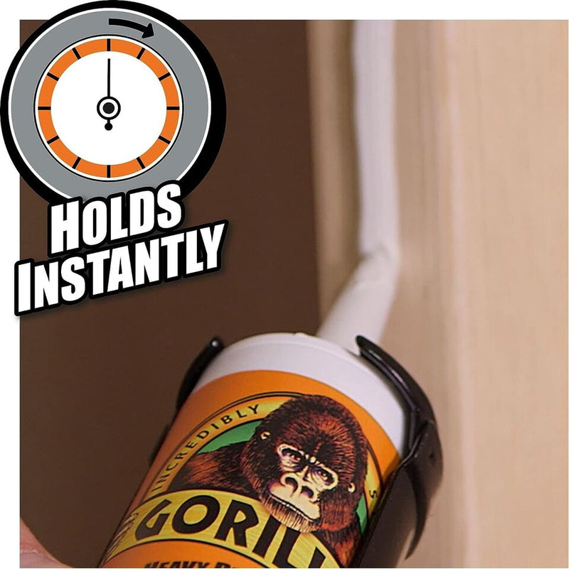 4x Gorilla Heavy Duty Grab Adhesive All Purpose Instant Grip Glue Waterproof +Caps