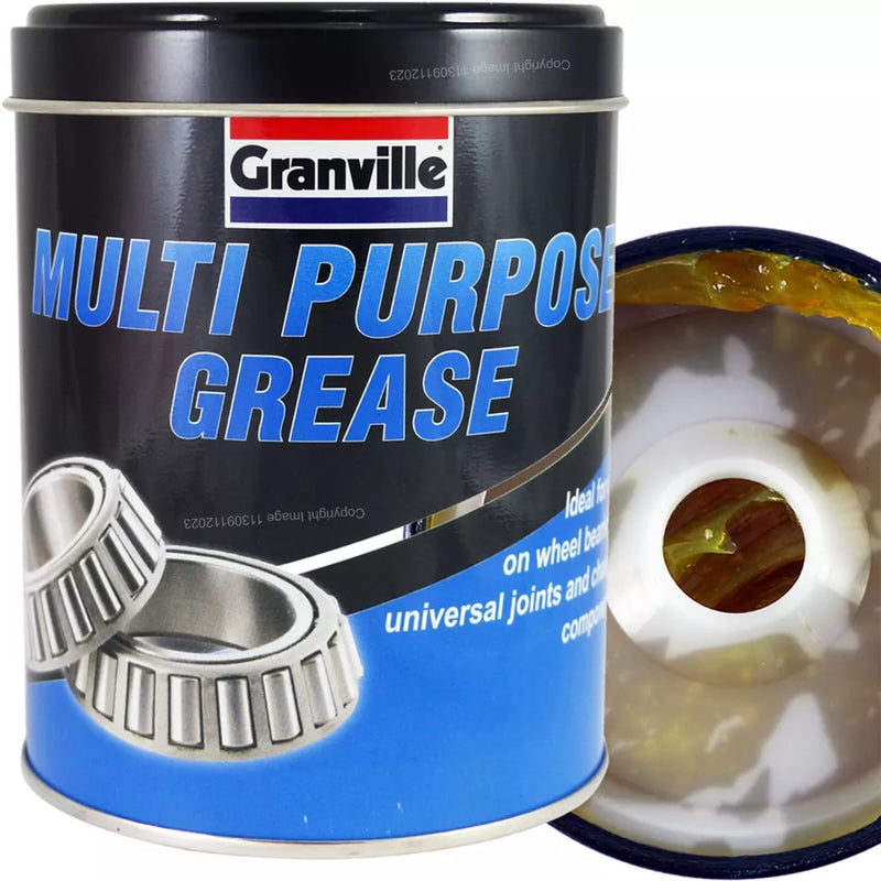 Granville Grease 500g Tin Multi Purpose, CV, Copper, Red Rubber, Marine, Ceramic