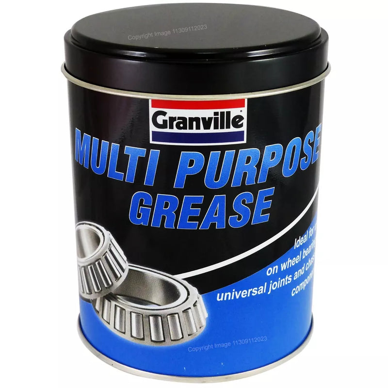 Granville Grease 500g Tin Multi Purpose, CV, Copper, Red Rubber, Marine, Ceramic