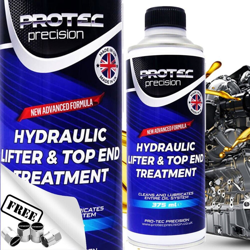 Petrol Diesel Hydraulic Lifter Top End Treatment Oil System Cleaner +Caps