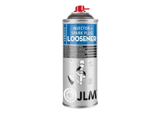 4 x JLM Injector Spark Plug Loosener Remover Rust Penetrator Spray 400ml +Caps