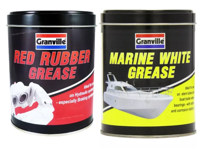 Granville Grease. Multi Purpose, CV, Copper, Red Rubber, Marine, Ceramic 500g