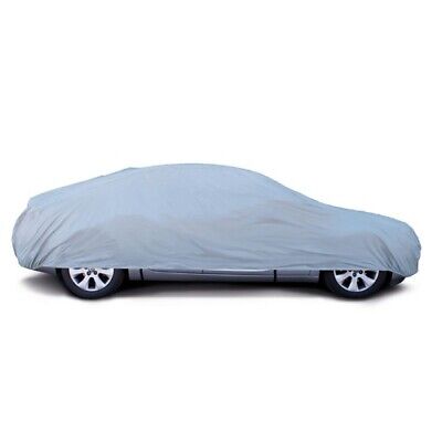 Maypole Car Full Cover Large Breathable Water Resistant Fabric 16ft + Caps