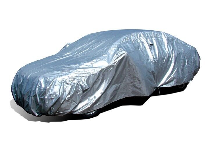 Maypole XL Full Car Cover Waterproof Premium Extra Large PU Coated Vent + Caps