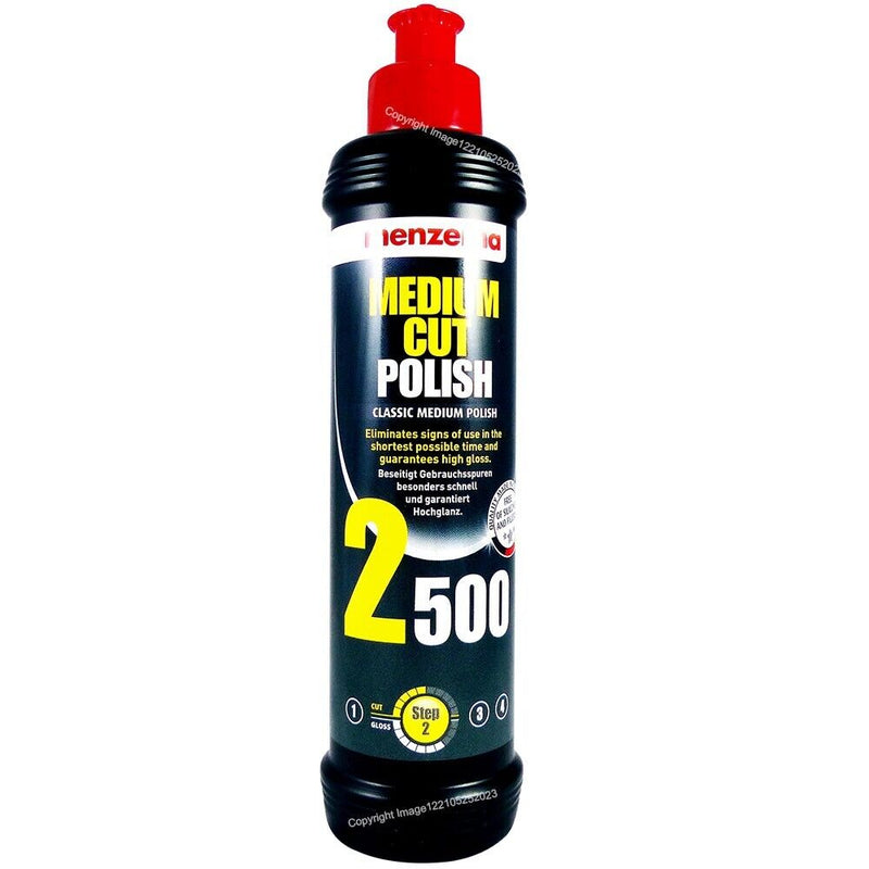 Menzerna 400 Heavy Compound + 2500 Medium Cut Polish + 3000 Final Finish +CL+C