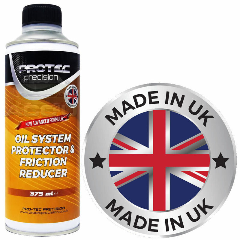 Protec Oil System Protector & Friction Reducer Car Engine Oil Treatment +Caps