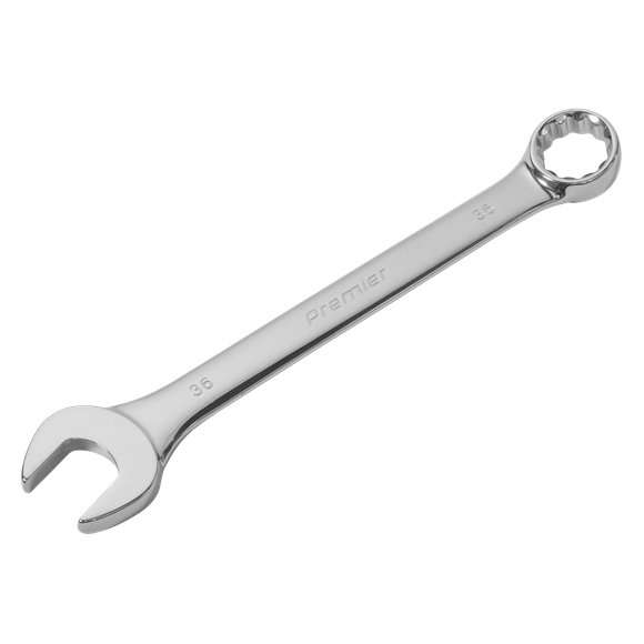 36mm Super Jumbo Combination Spanner Open Jaw Open Ring Wrench Tool +Caps