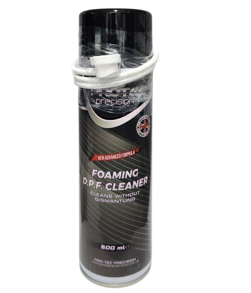 2x Protec Car Van 4x4 DPF Cleaner Foaming without Dismantling 500ml UK111 + Caps