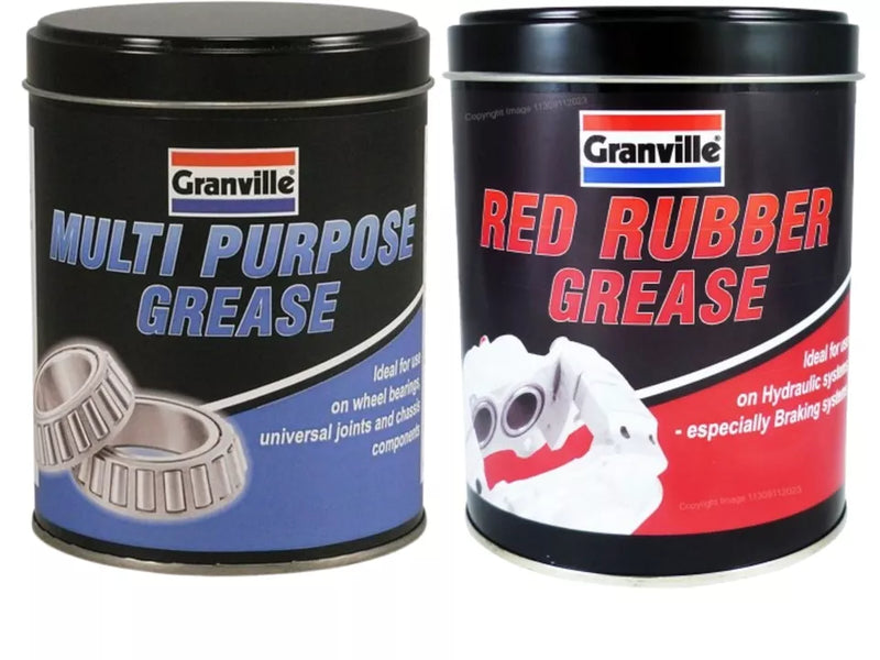 Granville Grease. Multi Purpose, CV, Copper, Red Rubber, Marine, Ceramic 500g