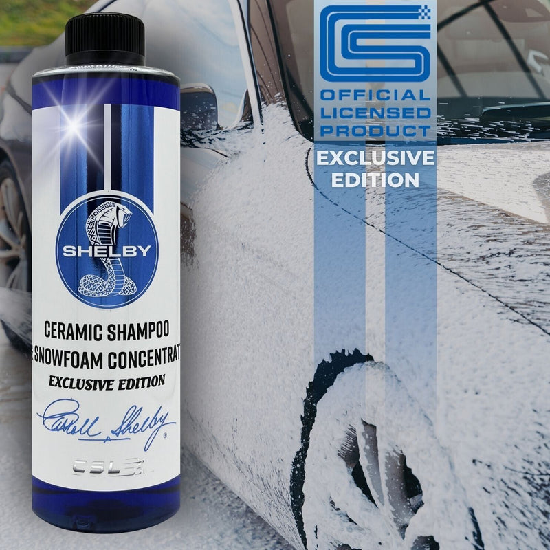 Official Shelby Ceramic Infused Car Shampoo Snow Foam Super CONCENTRATED Exclusive