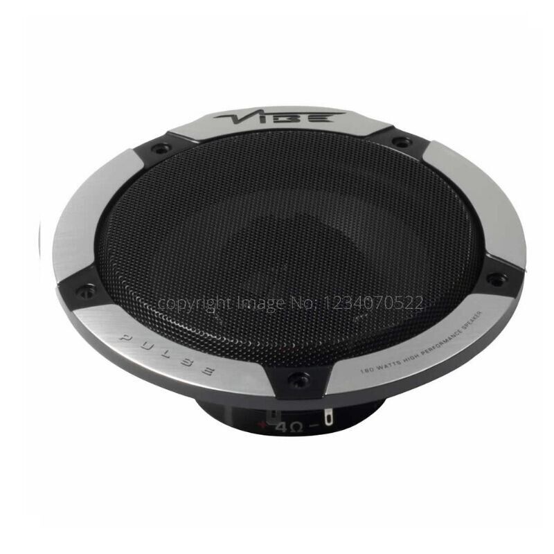 Vibe Audio Series 6.5" 360w Car Door Shelf Coaxial Speakers Set Pulse 6-V0 +Caps