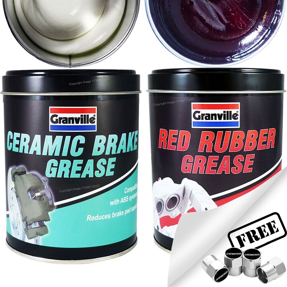 Red Rubber Grease + Ceramic Brake Grease