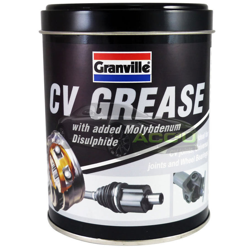 Granville CV GREASE Moly Lithium For Car CV Joints & Wheel Bearings 500g Tub + Caps