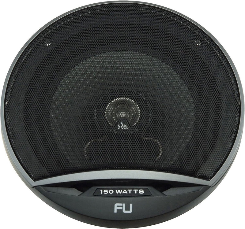 FLI Car Door Component Speakers Set 2-Way Underground 6.5" Pair 150W + Caps