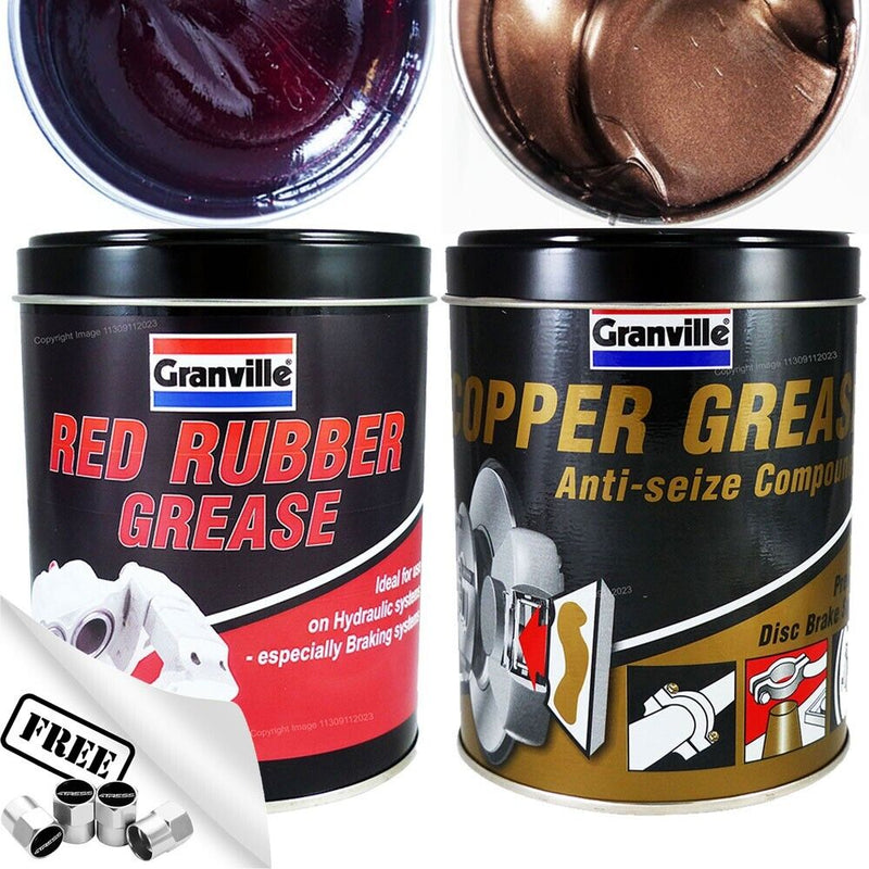 Red Rubber Grease + Copper Grease