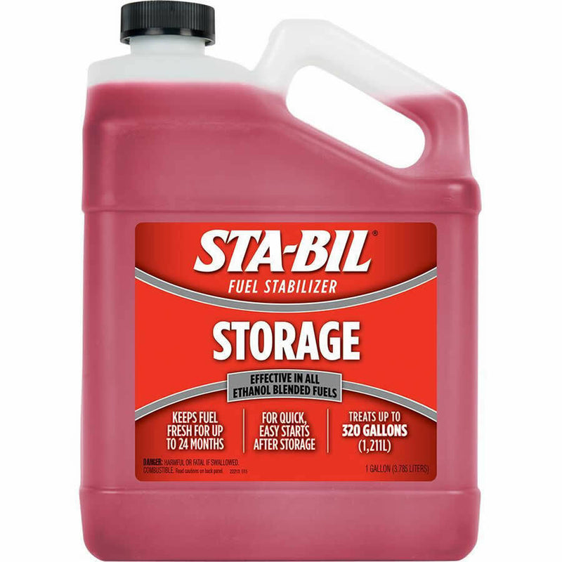 STA-BIL Stabil Fuel Stabilizer Petrol Car Van Fuel Storage Treatment 3.785L +Caps