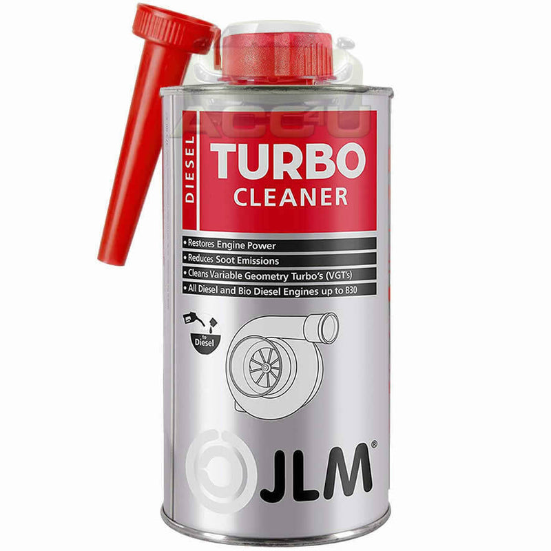 2x JLM Professional Car Bio & Diesel Engine Turbo Cleaner Power Restorer +Caps