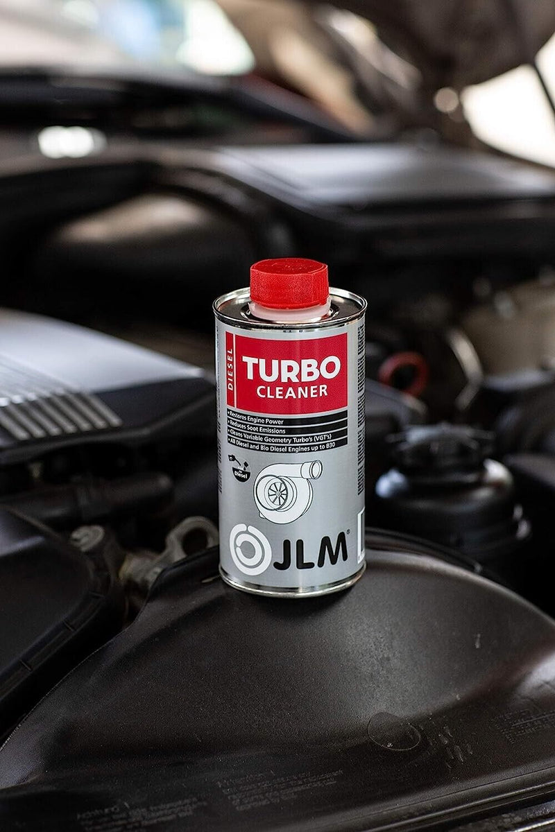 2x JLM Professional Car Bio & Diesel Engine Turbo Cleaner Power Restorer +Caps