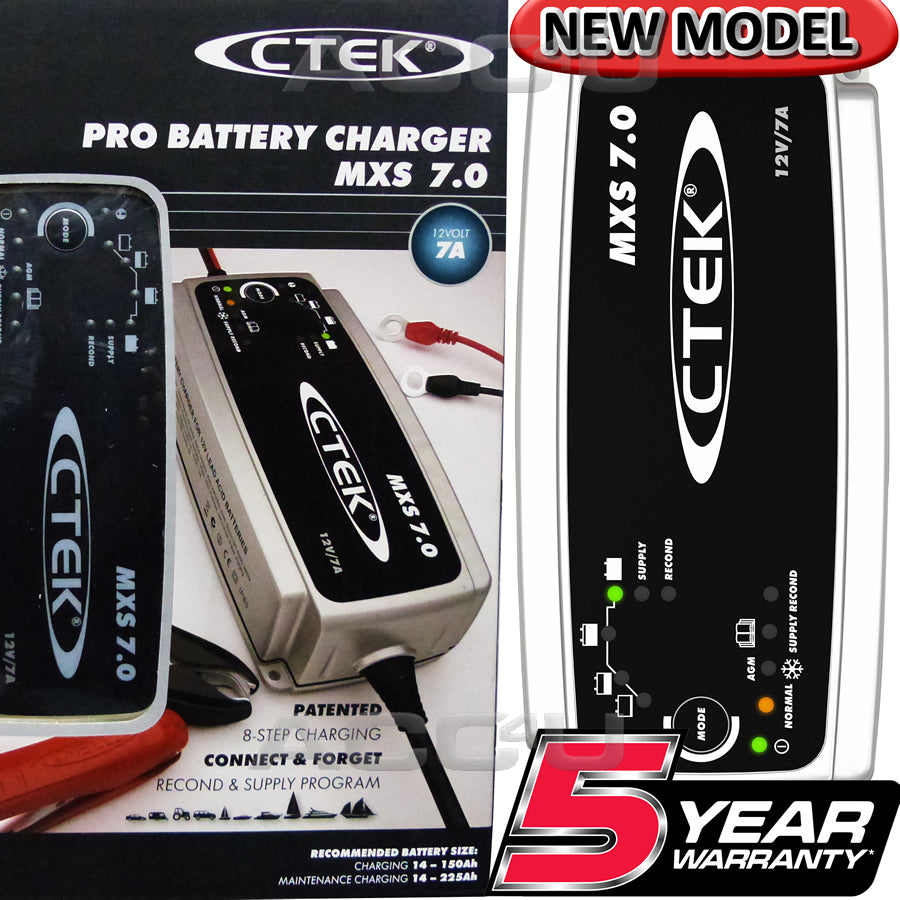 CTEK MXS 7.0 Pro 12v 7A Car Fully Automatic Car Smart Battery Charger