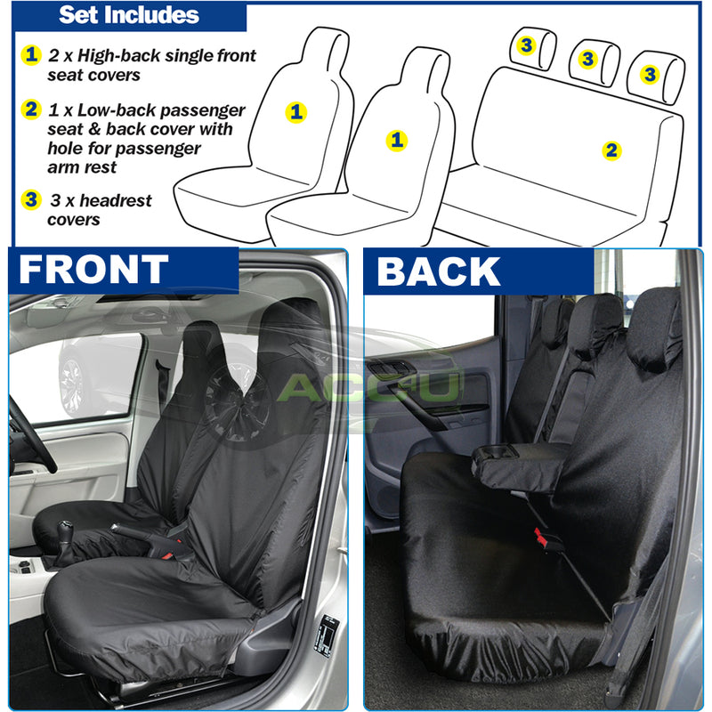 2x Car Seat Cushion Cover Bead Massage Therapy Lumbar Support Chair Cushions  Pad