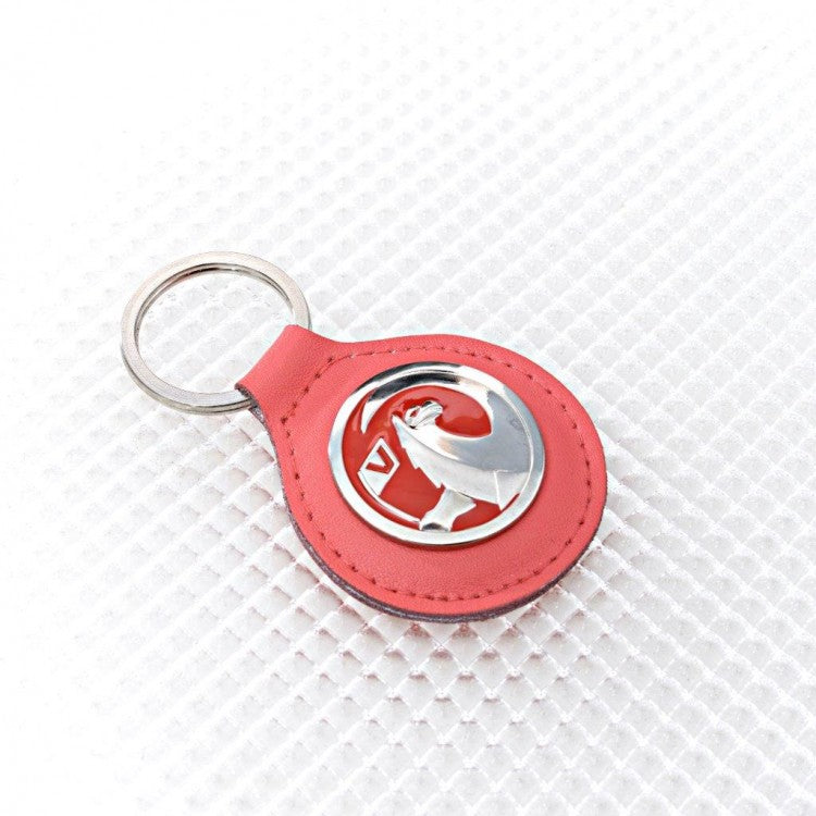 Richbrook Vauxhall Official Licensed Real Leather Vauxhall Car Keyring